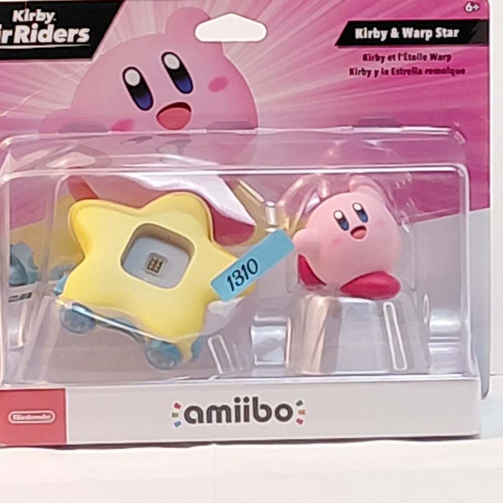 NWT Nintendo Kirby & Warp Star Amiibo Kirby Air Riders Series NEW